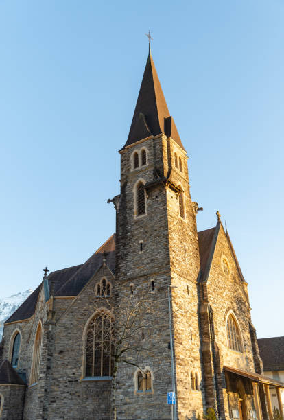 istock Catholic church in Interlaken in Switzerland 1478352140
