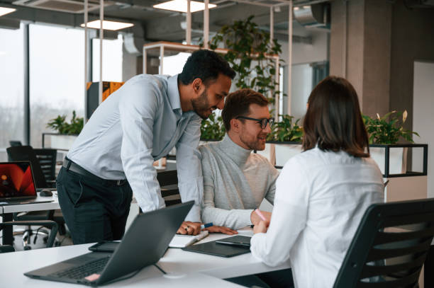 istock Business people are working together in the office 1478357004