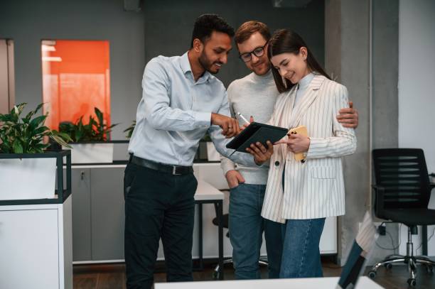 istock Couple are in the office, getting consulted by a manager 1478363315