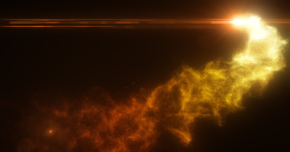 Close up abstract fire flames background