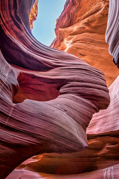Lady Wind Rock Formation on Lower Antelope Canyon, Page, Ariona, USA