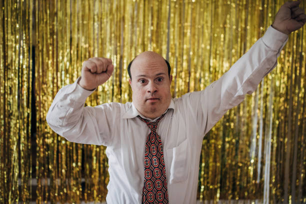 istock Portrait of a man with Down syndrome 1478382079