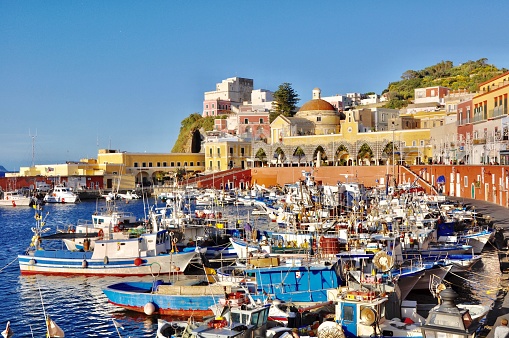 Ponza is a little-known island in the capital's region of Lazio.