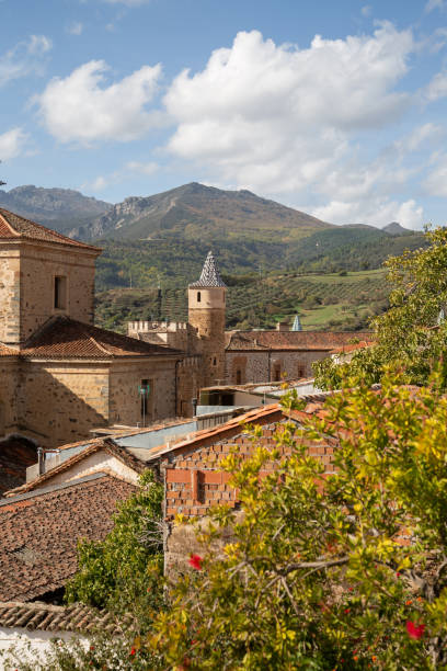 istock Landscape and Monastery, Guadalupe, Spain 1478387037