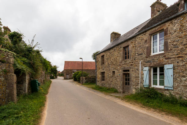 istock Typical and original streetscape in the north of Normandy. 1478387766