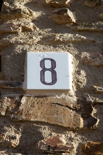 istock Number Eight on Building Facade 1478388189