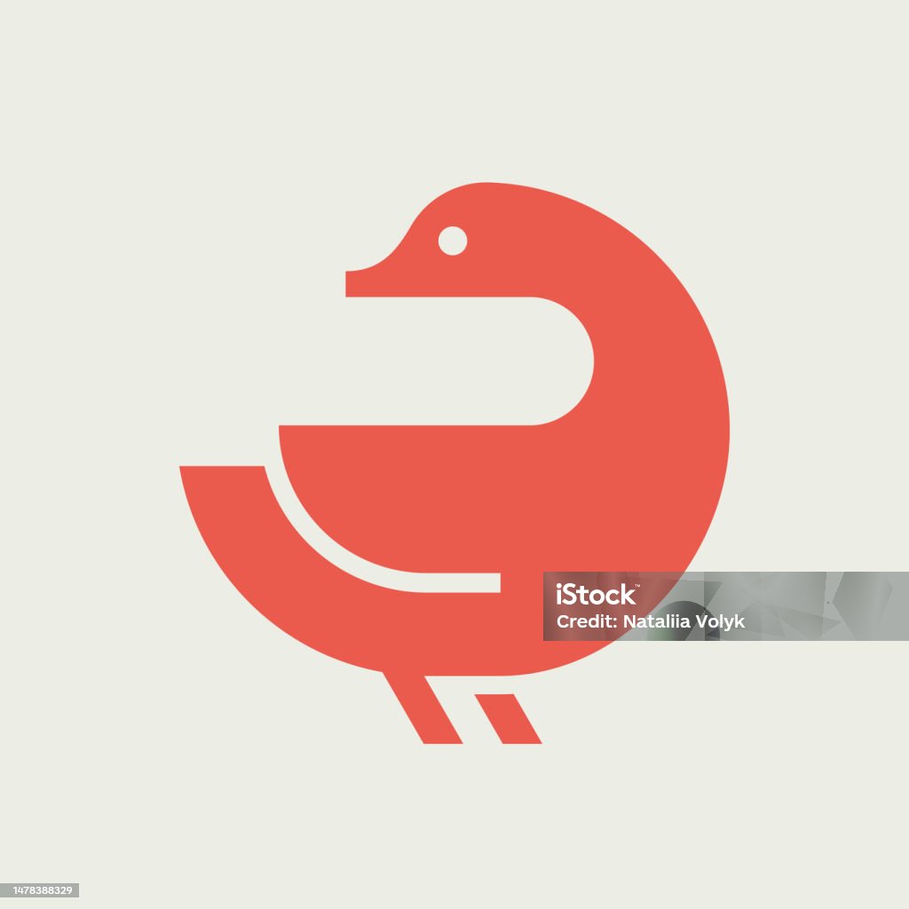 Abstract Duck Vector Duck Stock Illustration - Download Image Now - Abstract, Animal, Animal ...