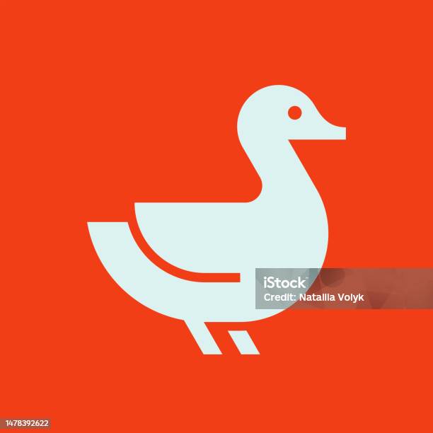 Abstract Duck Vector Duck Stock Illustration - Download Image Now - Abstract, Animal, Animal ...