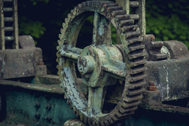istock Closeup of an old dirty pump 1478393967