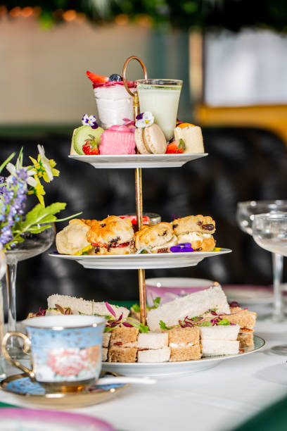istock Festive table full of different appetizing desserts in the restaurant 1478394016