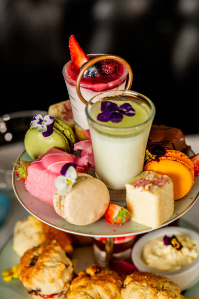 istock Festive table full of different appetizing desserts in the restaurant 1478394048