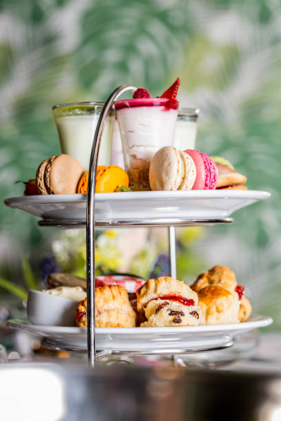 istock Festive table full of different appetizing desserts in the restaurant 1478394073
