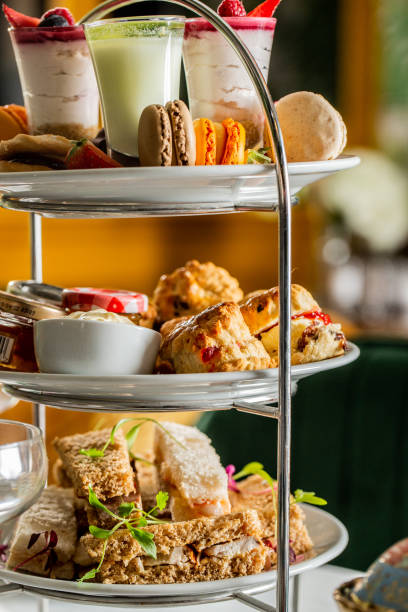 istock Table full of different appetizing desserts in the restaurant 1478394174