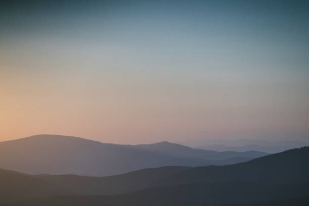 istock Mesmerizing shot of a mountainous landscape during sunset 1478396106