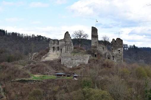 Isenburg, Germany - 03/24/2023: castle Isenburg