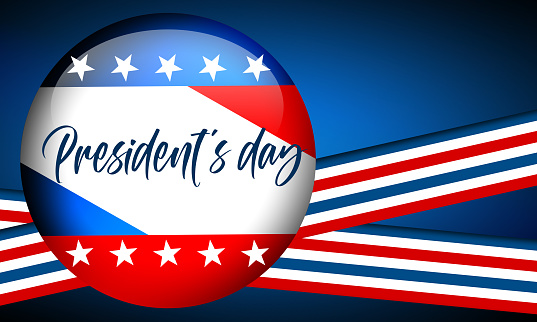 A president's day banners for the United States holiday