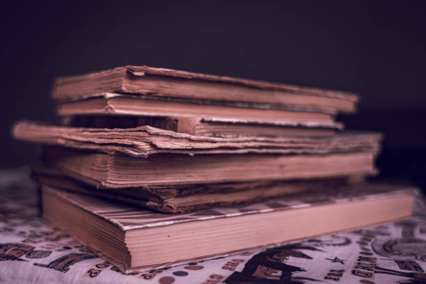 istock A stack of old books with frayed spines and yellowed pages 1478424406