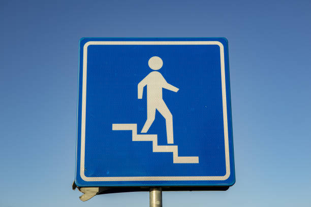 istock Blue sign against blue sky concept 1478425386