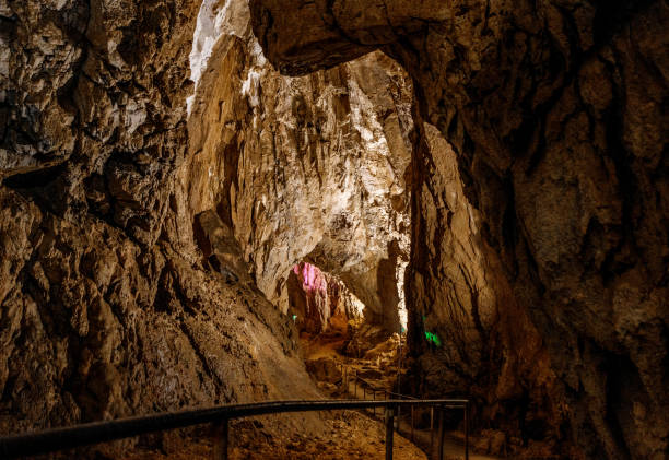 istock Interior of an old historic rocky cave 1478427171