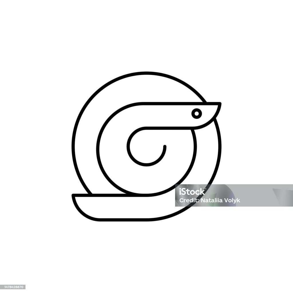 Snake Vector Abstract Snake Stock Illustration - Download Image Now - Abstract, Animal ...