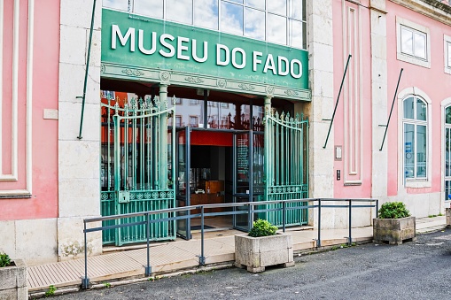 Lisbon, Portugal – December 03, 2022: Building of the Fado Museum in Alfama, Lisbon