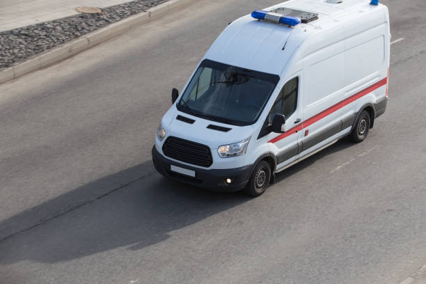 istock ambulance moving on the road 1478431420