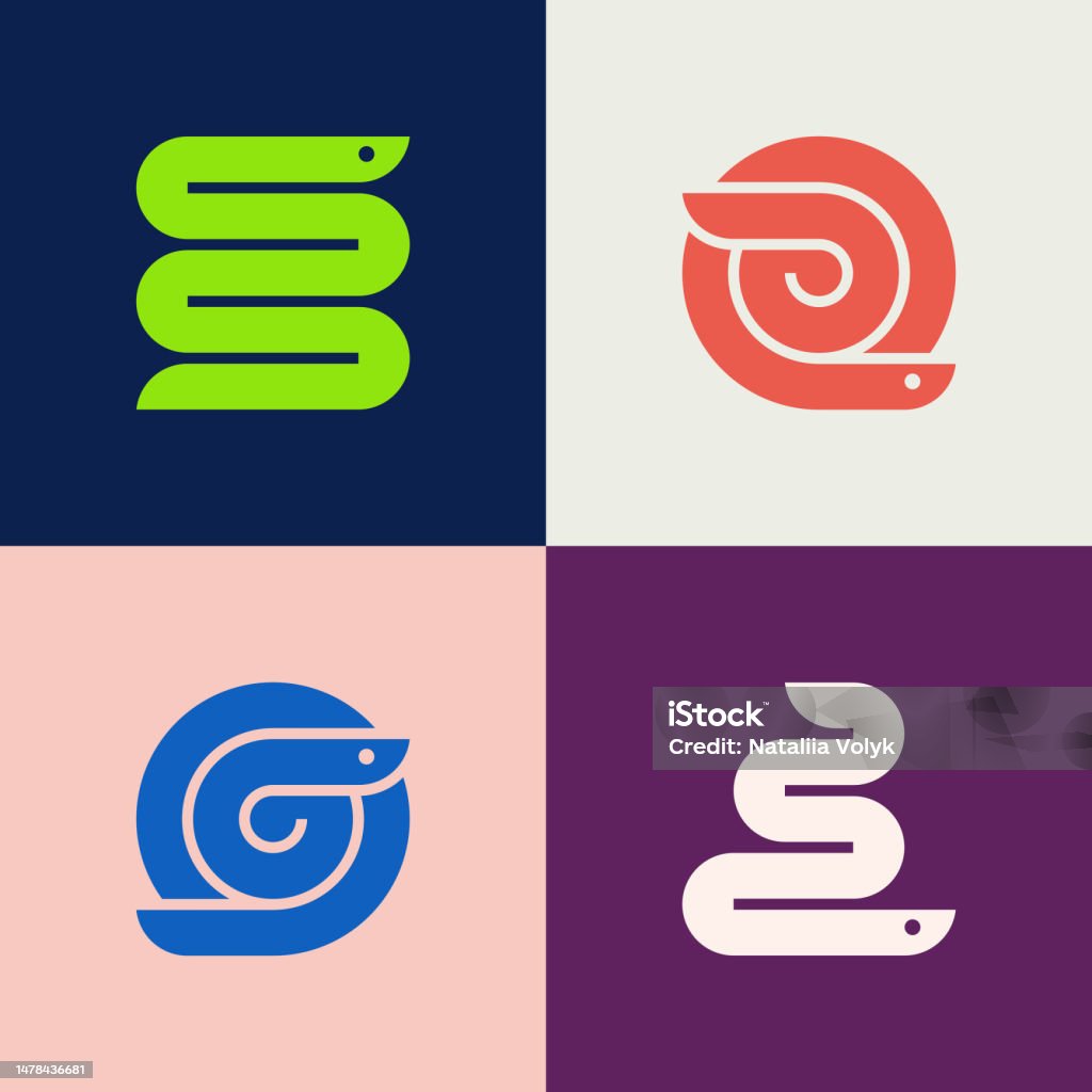 Snake Section Icon Snake Stock Illustration - Download Image Now - Abstract, Animal ...