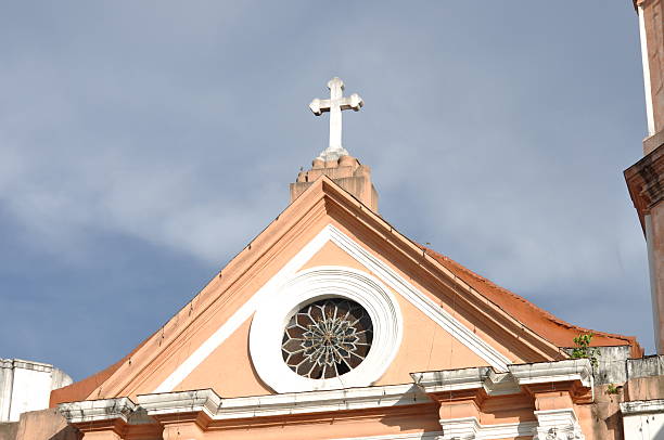 Vintage Church Cross stock photo