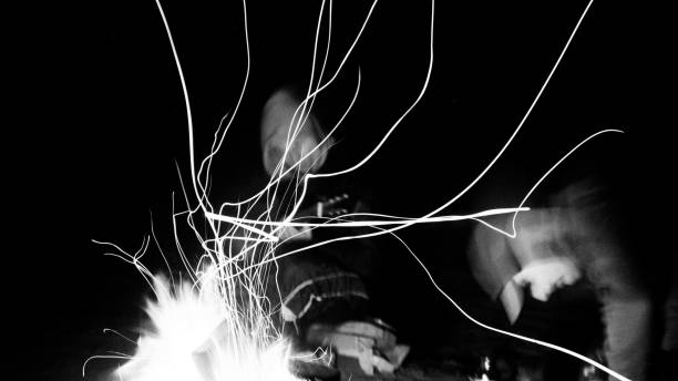 istock Long Exposure of a Campfire as Sparks Fly 1478455506