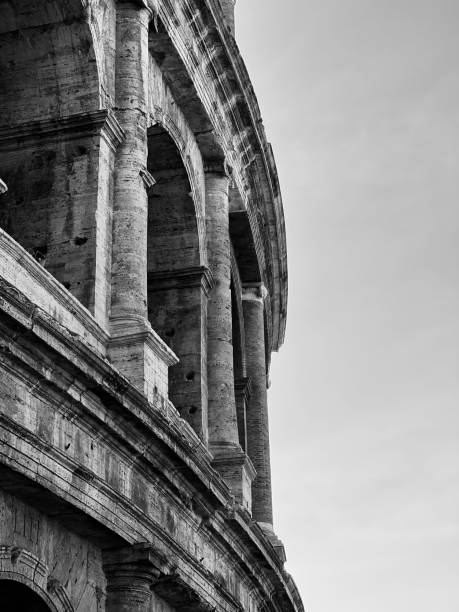 Coliseum Columns 150+ Black And White Coliseum Rome Ancient Rome Stock Photos, Pictures ...