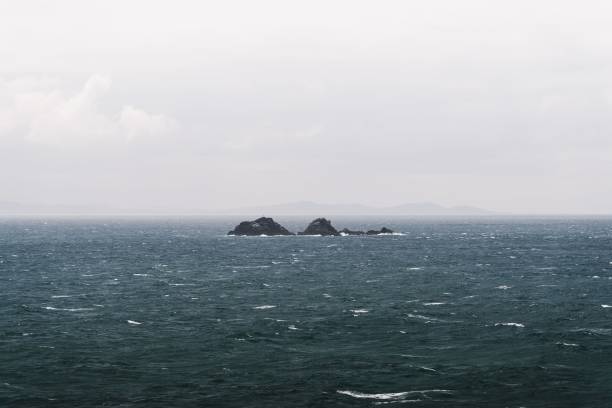 A scenic view of Byron Bay coastine