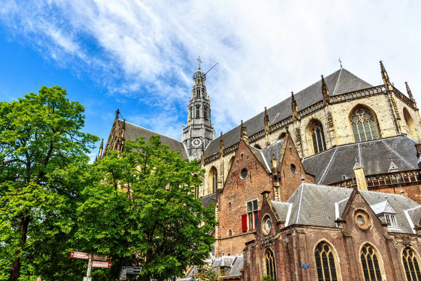 istock Church of St. Bavo from bottom 1478466886