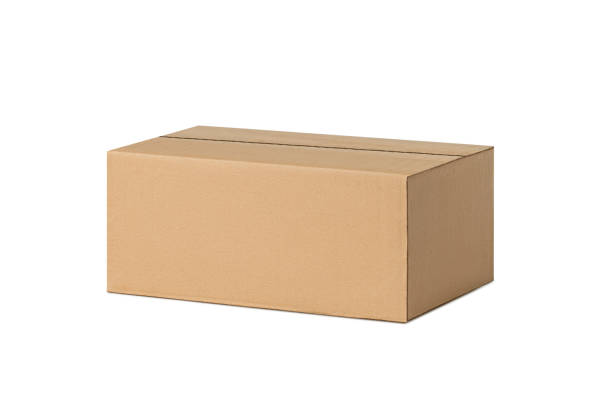 istock Cardboard box for delivery, parcels. Isolated on white background 1478477093