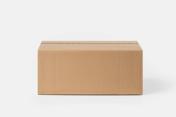 istock Cardboard box for delivery, parcels. On a light background 1478478935