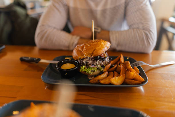 istock Tasty Cheeseburger and Jack Potato Time 1478484563