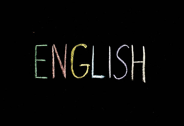 istock colored sign English on blackboard 1478486529
