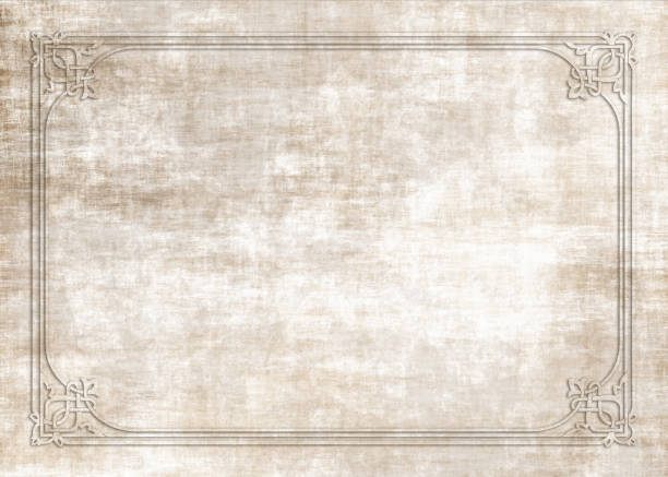 Decorative framework and grunge background. Interlaced lines. Celtic style. A3, A4 page size.