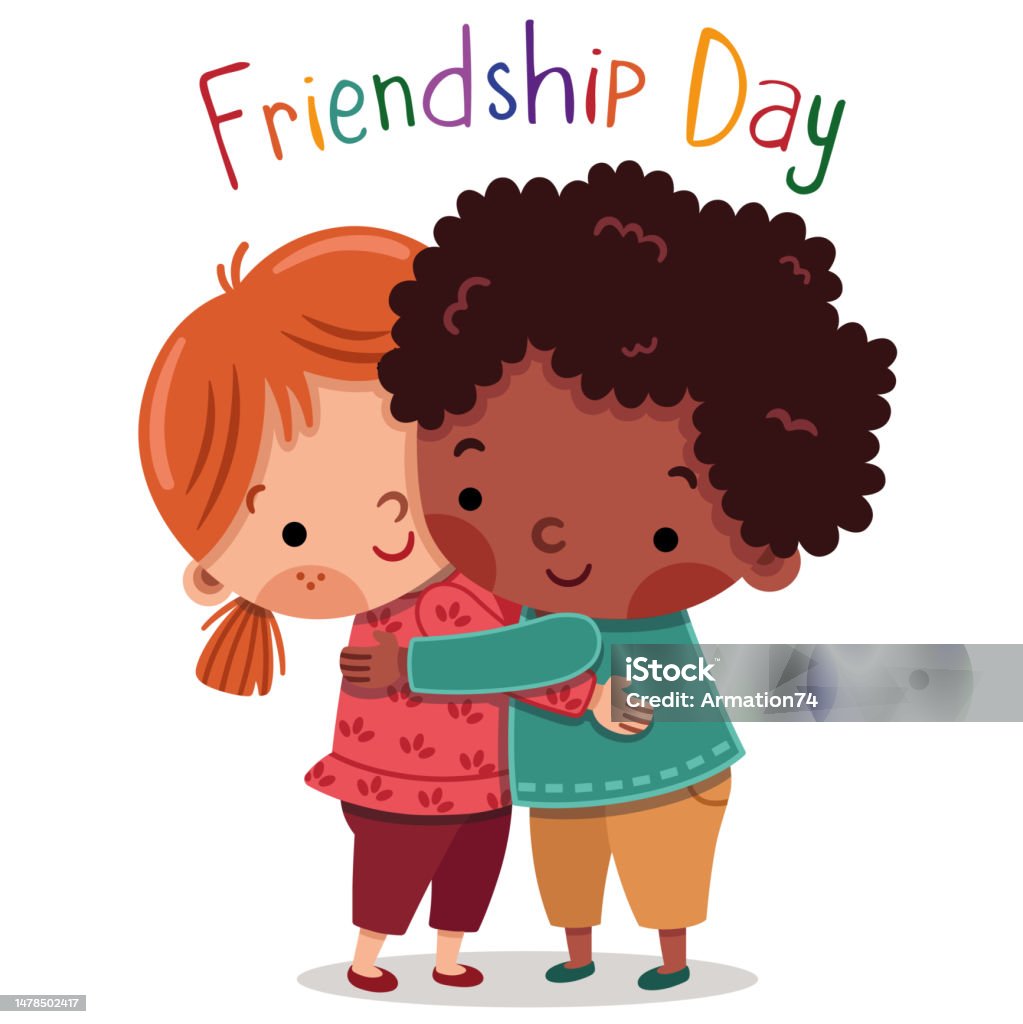 Happy Friendship Day Stock Illustration - Download Image Now ...