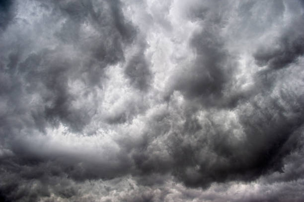 istock Dark cumulonimbus clouds before the storm 1478511408