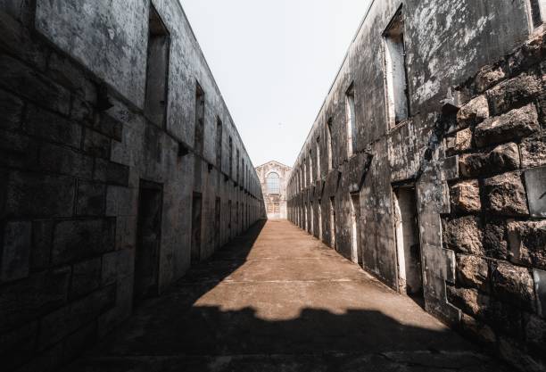 istock Abandoned prison cell block at Trial Bay Goal in Australia 1478513662