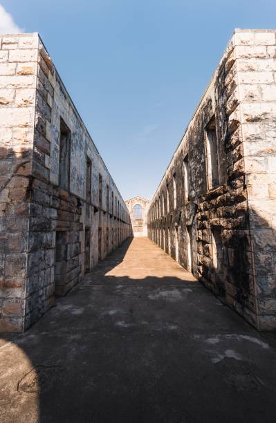 istock Abandoned prison cell block at Trial Bay Goal in Australia 1478514431