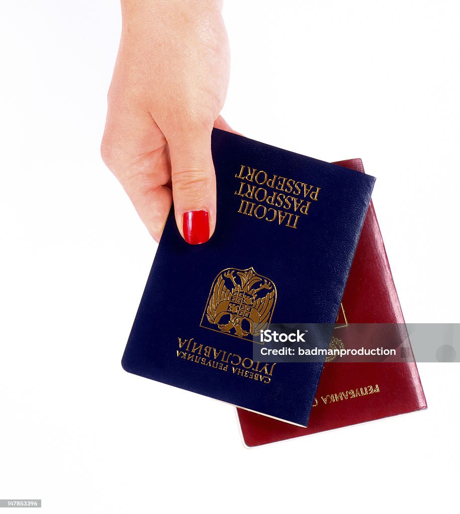 Pasaporte - Foto de stock de Acuerdo de Schengen libre de derechos