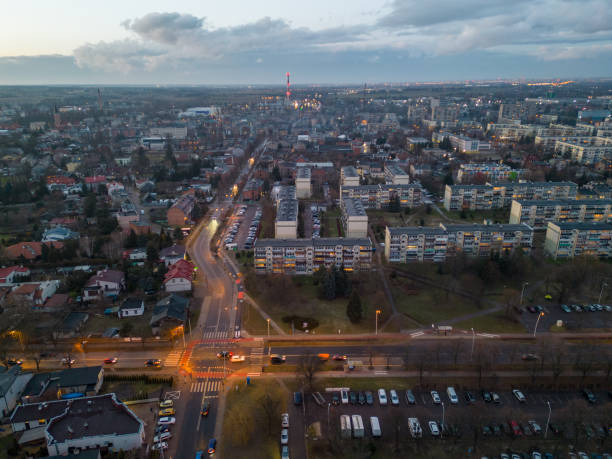 istock View at Pabianice city from a drone 1478543512