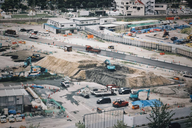 istock Image of urban development and construction sites in Japan 1478547428