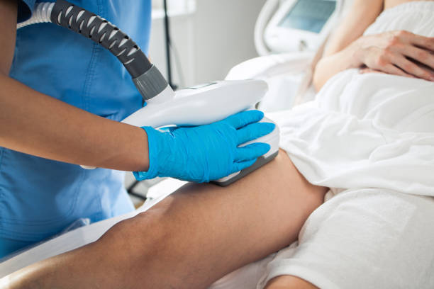 istock Middle-aged woman getting a beauty treatment 1478547779