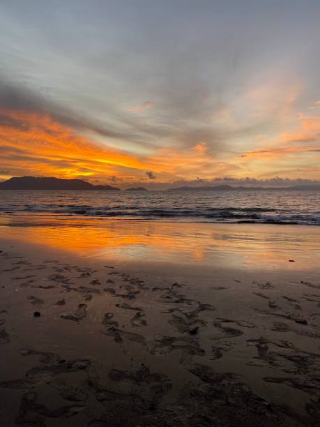 istock Sunset on the seaside calm 1478555764