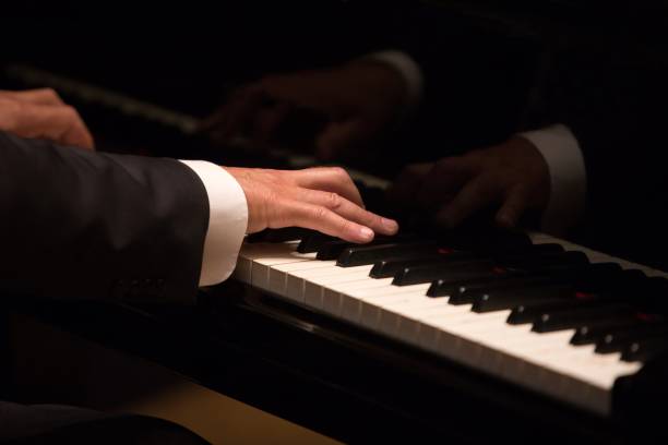 5,400+ Black Piano Hands Stock Photos, Pictures & Royalty-Free Images