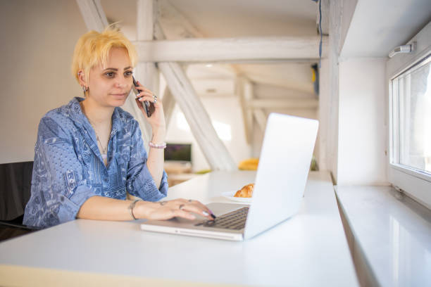 istock Entrepreneur is running her online business 1478559423