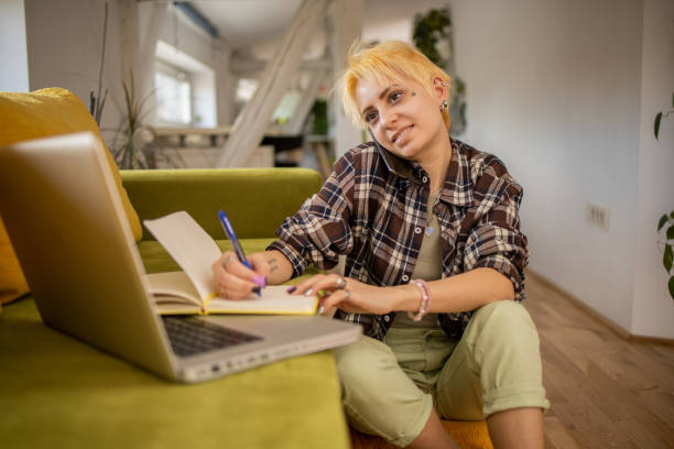 istock Entrepreneur is running her online business 1478559451