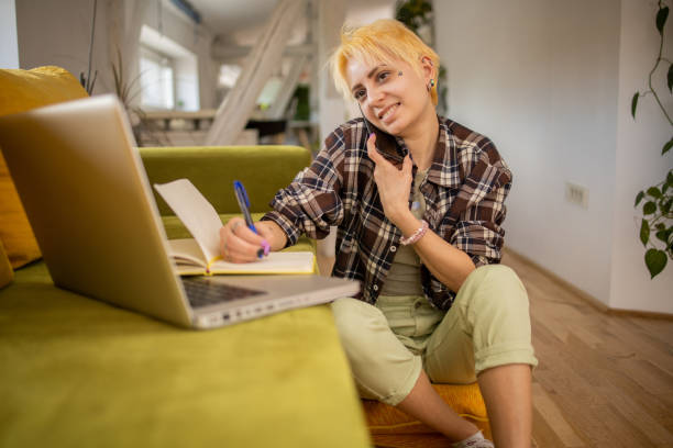 istock Young entrepreneur is working from home 1478559453